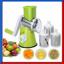 GRATTUGIA A TAMBURO TAGLIAVERDURE AFFETTATRICE MANUALE AFFETTA TRITA VERDURE 