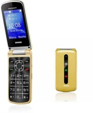 TELEFONO CELLULARE BRONDI PRESIDENT A CONCHIGLIA  GOLD   TASTI GRANDI