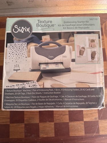 Sizzix kit cardmaking - sizzix, starter
