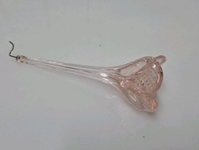 RICAMBIO LAMPADARIO  FIORI PENDENTI IN VETRO MURANO Rosa