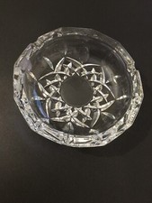 posacenere cristallo. Marca RCR. Nuovo con scatola