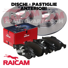 KIT DISCHI FRENO + PASTIGLIE ANTERIORI PER ALFA ROMEO GIULIETTA 1.6 JTDM 1.4 TB