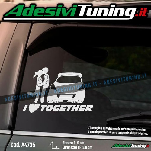 Adesivo love together - adesivo, i
