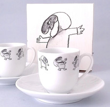 2 tazzine Pulcinella by