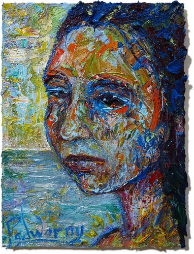 Donna moderna ragazza arte - donna,