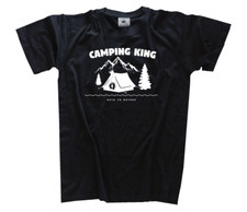 Maglietta Camping King tende