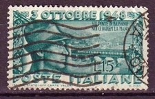 ITALIA REPUBBLICA 1948 ponte