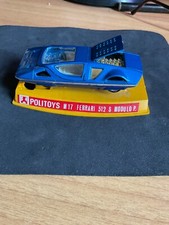 POLITOYS SCALA 1:43 M 17 FERRARI  512 S MODULO P BLU MACCHINA
