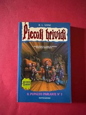 *Libro Piccoli Brividi IL PUPAZZO PARLANTE N°3 - #40  CON ADESIVI