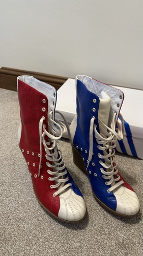 Stivali con zeppa jeremy scott - jeremy,
