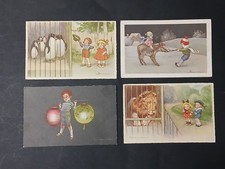 COLOMBO BAMBINI LOTTO 4 CARTOLINE