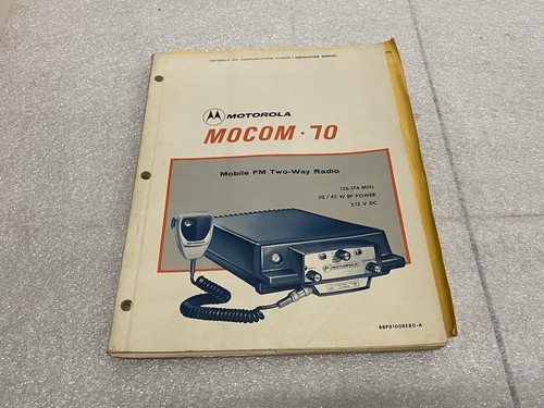 Motorola mocom mobile fm - 70,