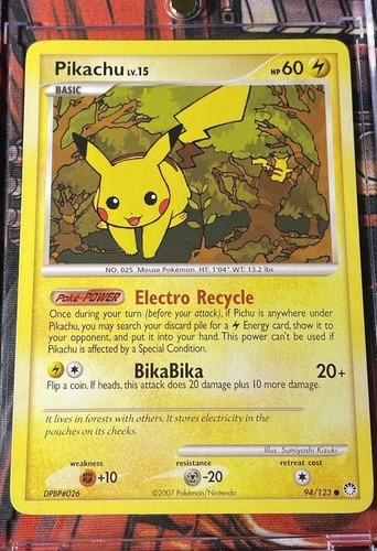 Pikachu 123 double - 94/123,