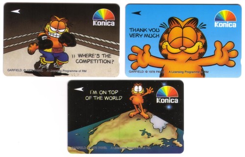 Garfield gatto konica - garfield,
