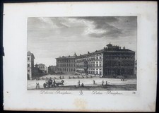 Stampa antica mariano - mariano, vasi