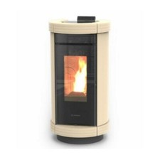 STUFA  A PELLET THERMOROSSI - DORICA METALCOLOR NATURAL AIR EVO