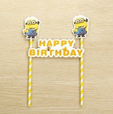 Minions Birthday Cake Topper