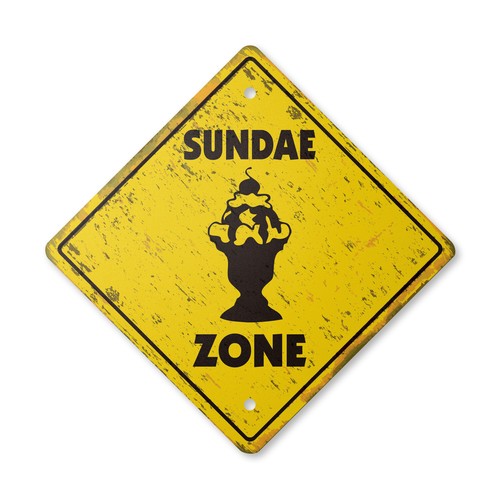 Sundae insegna vintage