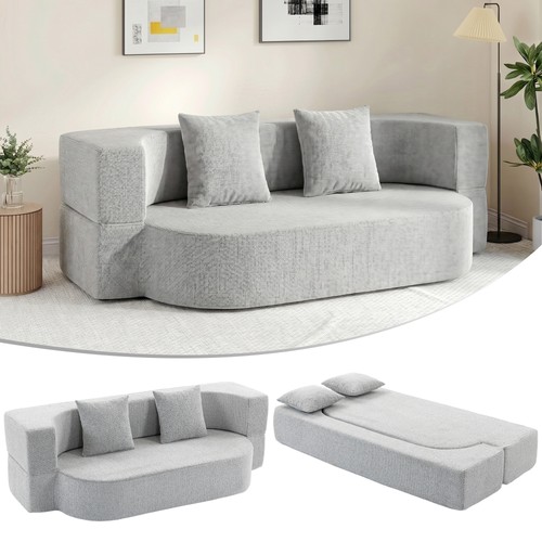 Homcom divano letto posti - letto, 2