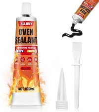 ALLONY Silicone Alta Temperatura, Silicone Nero, silicone Alta Temperatura