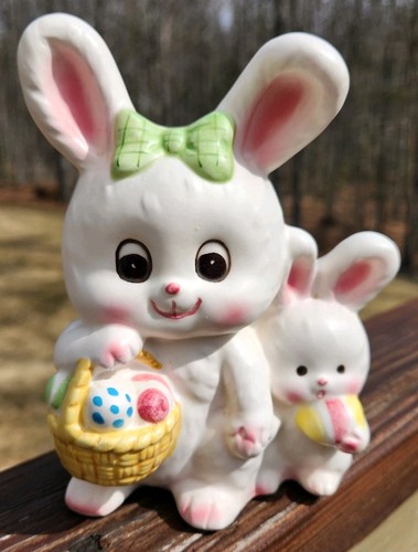 Vintage napco bunny planter - napco,