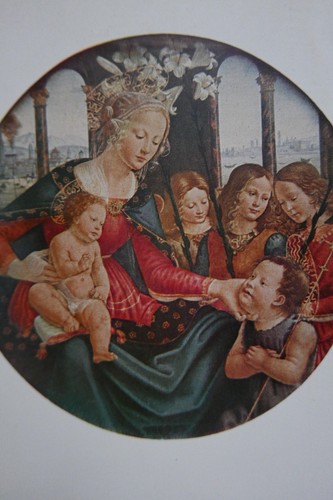 Biglietto artistico natale - artistico,