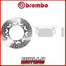 KIT PASTIGLIE + DISCO BREMBO KYMCO AK 550 2017 POSTERIORE [CC - Fisso] 68B40794+