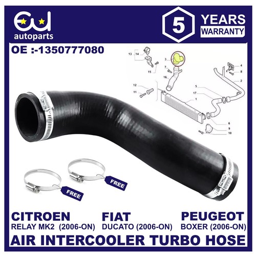 Tubo intercooler - tubo,