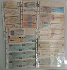 Lotto di 75 Assegni Circolari Anni 1976/77