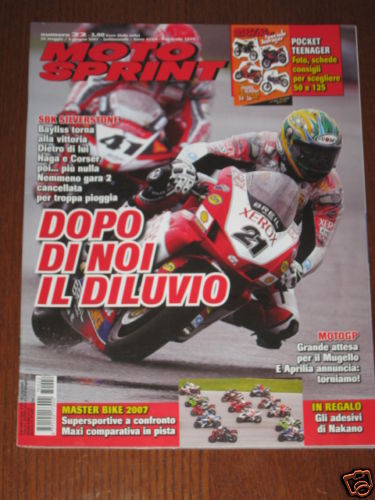 Motosprint 2007 honda - motosprint, cbr