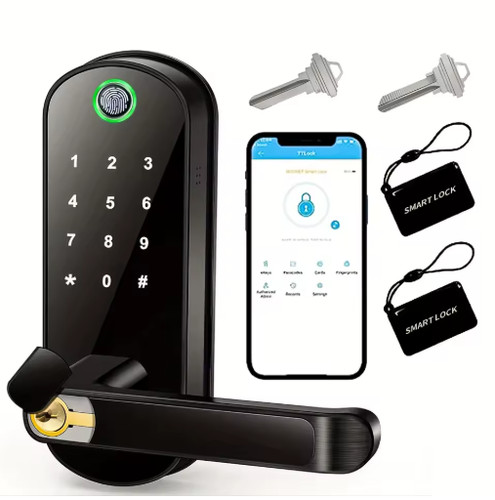 Smart fingerprint door lock - smart,