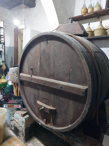 Grande botte legno - botte, in