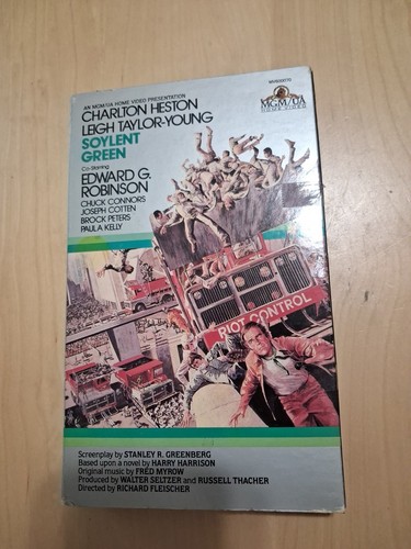 Soylent green 1973 - green, vhs