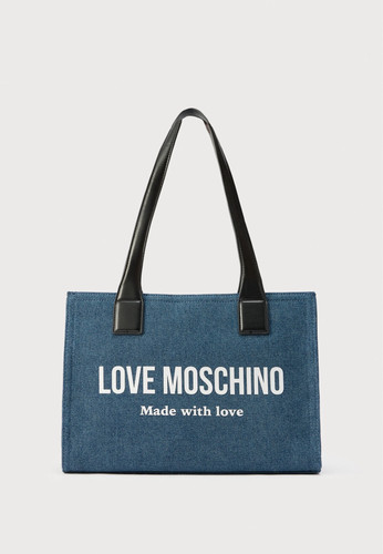 Love moschino shopper denim - shopper,