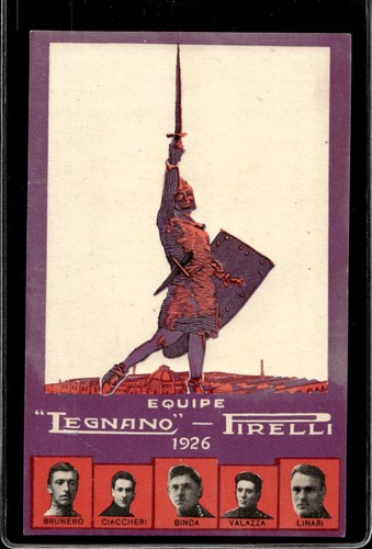Cartolina postcard pirelli - cartolina,