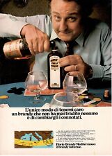 FLORIO BRANDY SICILIA MEDITERRANEO 1971 Pubblicità originale 1 pagina