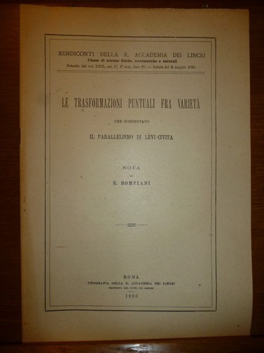 Bompiani trasformazioni - bompiani,