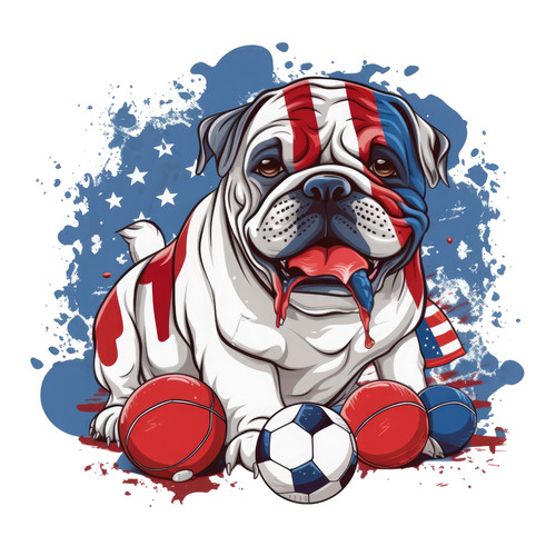 Adesivi auto bulldog inglese - adesivi,