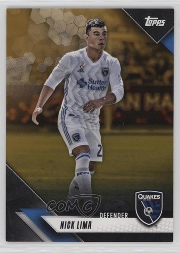2019 topps mls gold nick - 11/50,