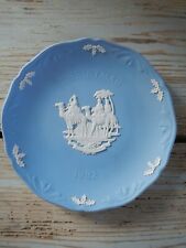 WEDGWOOD NATALE 1992 WE THREE KINGS PIATTO JASPER WARE PORCELLANA RE MAGI  