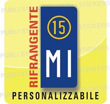 ADESIVO TARGA EUROPEA PER AUTO