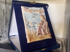 Scatola Targa Ceramica Proloco Urbania Casteldurante nel modo di isa Melis