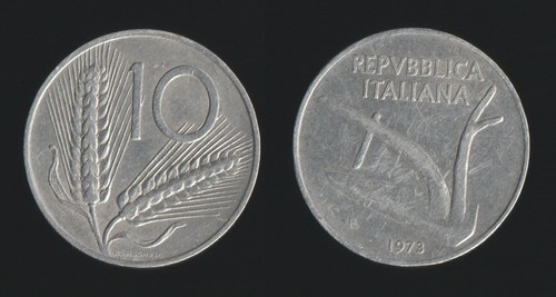 Lire 1973 spighe - lire,