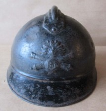 ELMETTO ADRIANO FRANCESE PRIMA GUERRA MONDIALE MODELLO 1915 M15 / ARTIGLIERIA / ARTIGLIERIA