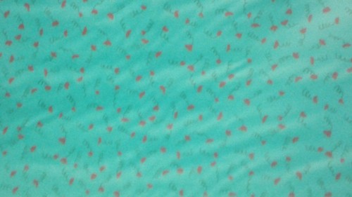 Tessuto cotone cerato vintage