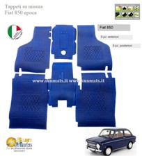 Tappetini Fiat 850 epoca in