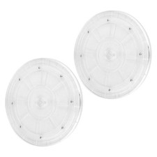  2 Pcs Vassoio Girevole Cucina