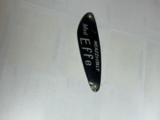 Targhetta Meazzi Effe Bass