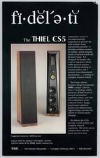 Pubblicità Thiel CS 5