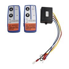 Kit Telecomando Argano Wireless 12V Impermeabile 2PZ per Uso Resistente